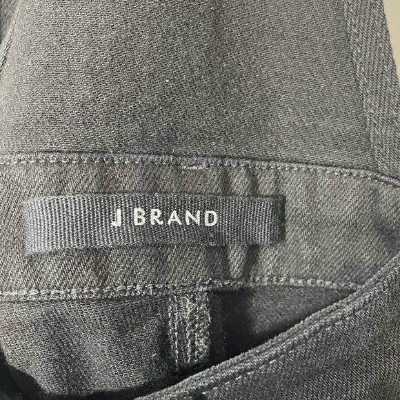 J BRAND JULES OVERALLS JEAN DUNGAREES BLACK BOYFRIEND STRAIGHT LEG RETRO DENIM M - Picture 9 of 16